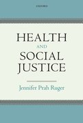 Cover for Health and Social Justice