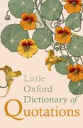 Cover for Little Oxford Dictionary of Quotations
