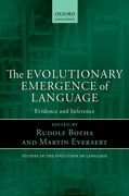Cover for The Evolutionary Emergence of Language