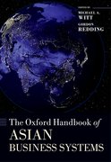 Cover for The Oxford Handbook of Asian Business Systems
