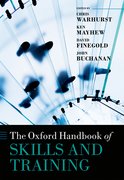 Cover for The Oxford Handbook of Skills and Training