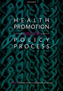 Cover for Health Promotion and the Policy Process