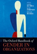 Cover for The Oxford Handbook of Gender in Organizations