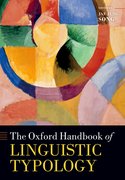 Cover for The Oxford Handbook of Linguistic Typology