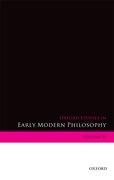 Cover for Oxford Studies in Early Modern Philosophy