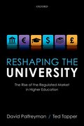 Cover for Reshaping the University