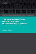 Cover for The European Court of Justice and International Courts
