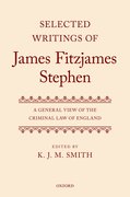 Cover for Selected Writings of James Fitzjames Stephen