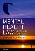 Cover for Mental Health Law: Policy and Practice