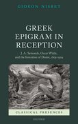 Cover for Greek Epigram in Reception