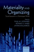Cover for Materiality and Organizing