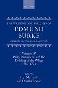Cover for The Writings and Speeches of Edmund Burke