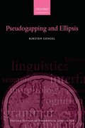 Cover for Pseudogapping and Ellipsis