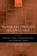 Cover for The Social Origins of Language