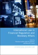 Cover for International Law in Financial Regulation and Monetary Affairs