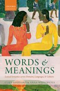 Cover for Words and Meanings