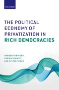 Cover for The Political Economy of Privatization in Rich Democracies
