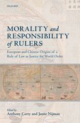 Cover for Morality and Responsibility of Rulers