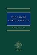Cover for The Law of Pension Trusts