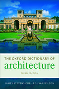 Cover for The Oxford Dictionary of Architecture