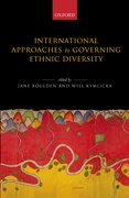 Cover for International Approaches to Governing Ethnic Diversity