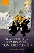 Cover for Sovereignty at the Paris Peace Conference of 1919