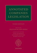 Cover for Annotated Companies Legislation