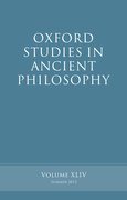 Cover for Oxford Studies in Ancient Philosophy, Volume 44