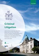 Cover for Criminal Litigation