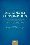 Cover for Sustainable Consumption