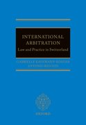 Cover for International Arbitration: Law and Practice in Switzerland