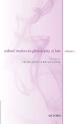 Cover for Oxford Studies in Philosophy of Law