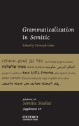 Cover for Grammaticalization in Semitic