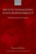 Cover for Institutionalizing State Responsibility