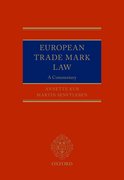 Cover for European Trade Mark Law