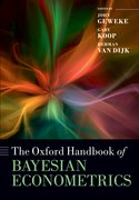 Cover for The Oxford Handbook of Bayesian Econometrics