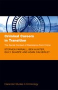 Cover for Criminal Careers in Transition