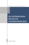 Cover for International Politics of Authoritarian Rule