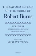 Cover for The Oxford Edition of the Works of Robert Burns