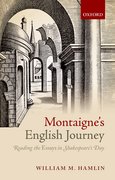 Cover for Montaigne's English Journey - 9780199684113