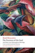 Cover for The Passions of the Soul and Other Late Philosophical Writings
