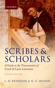 Cover for Scribes and Scholars
