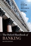 Cover for The Oxford Handbook of Banking