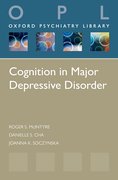 Cover for Cognition in Major Depressive Disorder