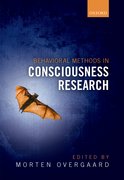 Cover for Behavioural Methods in Consciousness Research