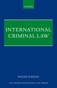 Cover for International Criminal Law