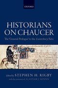 Cover for Historians on Chaucer