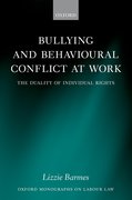 Cover for Bullying and Behavioural Conflict at Work
