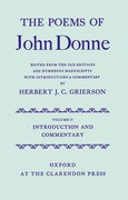 Cover for The Poems of John Donne Volume II: Introduction and Commentary