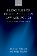 Cover for Principles of European Prison Law and Policy